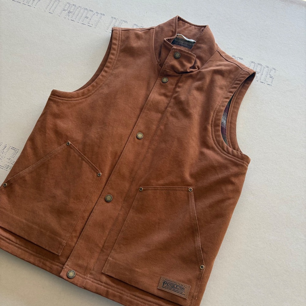 Vintage Pendleton Canvas Vest